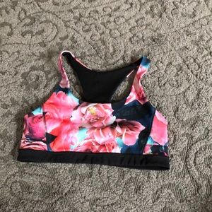 Lululemon Sports Bra Floral